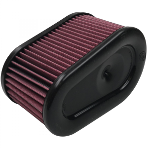 S&B - S&B Air Filter For Intake Kits 75-5086,75-5088,75-5089 Oiled Cotton Cleanable Red - KF-1064 - Image 2