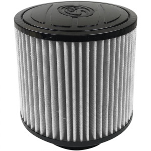 S&B Air Filter For Intake Kits 75-5061,75-5059 Dry Extendable White - KF-1055D