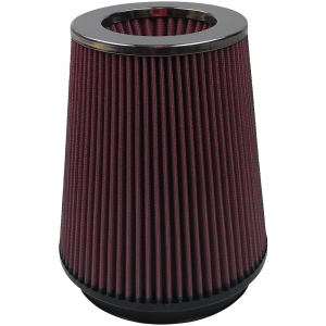 S&B Air Filter For Intake Kits 75-2514-4 Oiled Cotton Cleanable Red - KF-1001