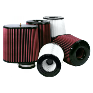 S&B Air Filters for Competitors Intakes AFE XX-91051 Dry Extendable White - CR-91051D
