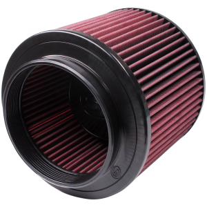 S&B Air Filter for Competitor Intakes AFE XX-91046 Oiled Cotton Cleanable Red - CR-91046