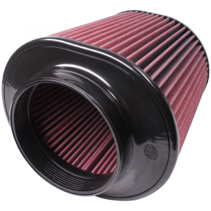 S&B Air Filter for Competitor Intakes AFE XX-91044 Oiled Cotton Cleanable Red - CR-91044