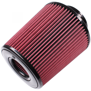S&B - S&B Air Filter for Competitor Intakes AFE XX-91002 Oiled Cotton Cleanable Red - CR-91002 - Image 4