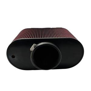 S&B - S&B S & B Air Filter 4x12 Inch Oval with Hole Red Oil  - SBAFO412-R - Image 4