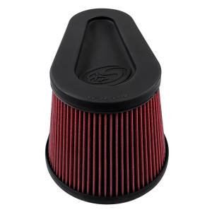 S&B - S&B Air Filter For Intake Kits 75-5136 / 75-5136D Oiled Cotton Cleanable Red - KF-1076 - Image 4