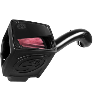 S&B Cold Air Intake For 16-19 Silverado/Sierra 2500, 3500 6.0L Cotton Cleanable Red - 75-5110