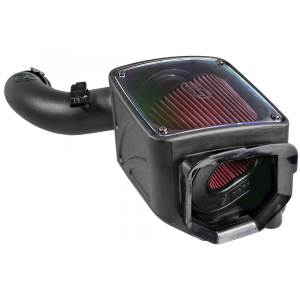 S&B - S&B Cold Air Intake For 04-05 Chevrolet Silverado GMC Sierra V8-6.6L LLY Duramax Cotton Cleanable Red - 75-5102 - Image 7