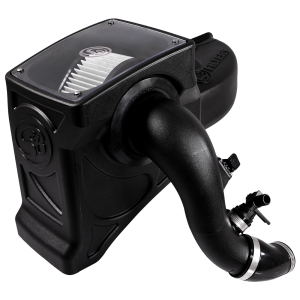 S&B - S&B Cold Air Intake For 16-19 Chevrolet Colorado GMC Canyon 2.8L Duramax Dry Dry Extendable White - 75-5086D - Image 1