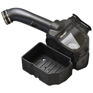 S&B - Cold Air Intake For 17-19 Ford F250 F350 V8-6.7L Powerstroke Dry Extendable White S&B - Image 4