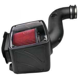 S&B - S&B Cold Air Intake For 06-07 Chevrolet Silverado GMC Sierra V8-6.6L LLY-LBZ Duramax Cotton Cleanable Red - 75-5080 - Image 1