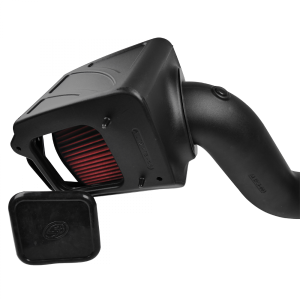 S&B - S&B Cold Air Intake For 06-07 Chevrolet Silverado GMC Sierra V8-6.6L LLY-LBZ Duramax Cotton Cleanable Red - 75-5080 - Image 2