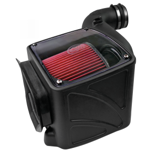S&B - S&B Cold Air Intake For 06-07 Chevrolet Silverado GMC Sierra V8-6.6L LLY-LBZ Duramax Cotton Cleanable Red - 75-5080 - Image 5