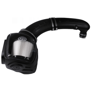 S&B Cold Air Intake For 97-06 Jeep Wrangler TJ L6-4.0L Dry Dry Extendable White - 75-5079D