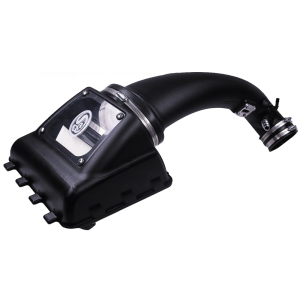 S&B Cold Air Intake For 11-14 Ford F150 V8-5.0L Dry Dry Extendable White - 75-5076D