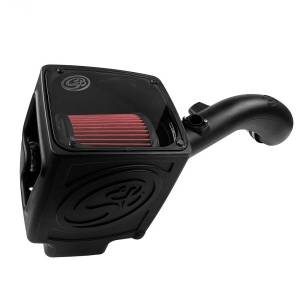 S&B Cold Air Intake For 09-13 Chevrolet Silverado/ Sierra 2500 / 3500 6.0L Cotton Cleanable Red - 75-5061-1