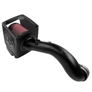 S&B - S&B Cold Air Intake For 09-13 Chevrolet Silverado/ Sierra 2500 / 3500 6.0L Cotton Cleanable Red - 75-5061-1 - Image 5