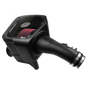 S&B Cold Air Intake For 07-21 Toyota Tundra V8 5.7L Oiled Cotton Cleanable Red - 75-5039