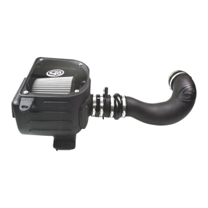 S&B Cold Air Intake For 07-08 GMC Sierra 4.8L, 5.3L, 6.0L Dry Dry Extendable White - 75-5021D