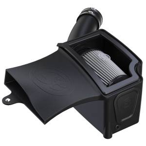 S&B Cold Air Intake For 94-97 Ford F250 F350 V8-7.3L Powerstroke Dry Extendable White - 75-5131D