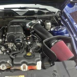 S&B JLT BIG Air Intake 2011-14 Mustang GT with Roush/Whipple/FRPP Supercharger Tuning Required - CAIBA-FMG-11