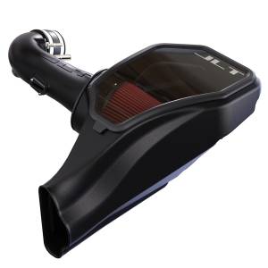S&B JLT Cold Air Intake with Snap-In Lid For 15-22 Ford Mustang GT 5.0L Cotton Cleanable Red - CAI-75-5142