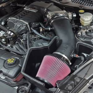 S&B JLT Cold Air Intake Kit Dry Filter  2015-2020 Mustang GT Supercharged Tuning Required - CAI-FMGRS-15D