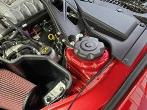 S&B JLT Strut Covers Textured Black Pair 2015-2021 Mustang GT350; GT500; GT; EcoBoost; V6 with or without OEM Strut Bar - JLTSC-FM15-4