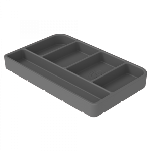 S&B Tool Tray Silicone Small Color Charcoal - 80-1004S