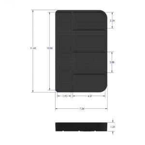 S&B - S&B Tool Tray Silicone Small Color Charcoal - 80-1004S - Image 2