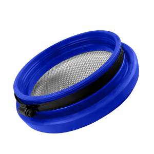 S&B - S&B Turbo Screen 4.0 Inch Blue Stainless Steel Mesh W/Stainless Steel Clamp - 77-3009 - Image 4