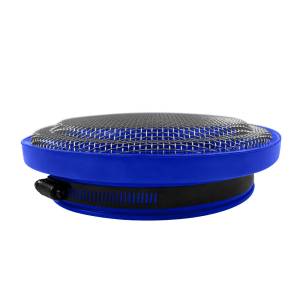 S&B - S&B Turbo Screen 4.0 Inch Blue Stainless Steel Mesh W/Stainless Steel Clamp - 77-3009 - Image 5