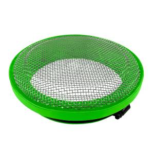 S&B Turbo Screen 5.0 Inch Lime Green Stainless Steel Mesh W/Stainless Steel Clamp - 77-3007