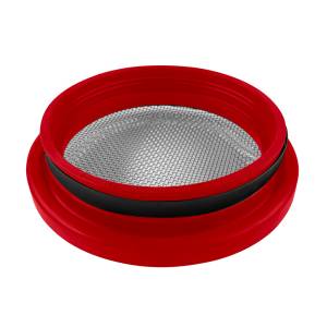 S&B - S&B Turbo Screen 6.0 Inch Red Stainless Steel Mesh W/Stainless Steel Clamp - 77-3005 - Image 2