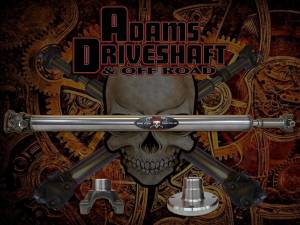 Adams Driveshaft JT Gladiator Overland Rear 1 Piece 1350 CV Driveshaft Extreme Duty Series - ASDJT-1350R-S-1PC-OVR