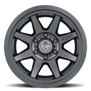 ICON Alloys - ICON ALLOYS REBOUND SLX SAT BLK - 17 X 8.5 / 6 X 135 / 6MM / 5" BS - 1917856350SB - Image 2