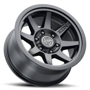 ICON Alloys - ICON ALLOYS REBOUND SLX SAT BLK - 17 X 8.5 / 6 X 135 / 6MM / 5" BS - 1917856350SB - Image 3