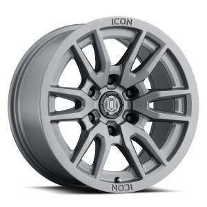 ICON Alloys - ICON ALLOYS VECTOR 6 TITANIUM - 17 X 8.5 / 6 X 120 / 0MM / 4.75" BS - 2417859447TT - Image 1