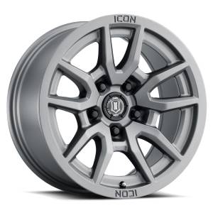 ICON ALLOYS VECTOR 5 TITANIUM -17 x 8.5 / 5 x 5" / -6MM / 4.5" BS - 2617857345TT