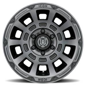 ICON Alloys - ICON ALLOYS THRUST SMK SAT BLK -17 X 8.5 / 5 X 150 / 25 MM / 5.75" BS - 2817855557SSBT - Image 2