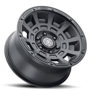 ICON Alloys - ICON ALLOYS THRUST SAT BLK - 17 X 8.5 / 6 X 135 / 6 MM / 5" BS - 2817856350SB - Image 3