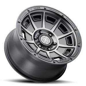 ICON Alloys - ICON ALLOYS VICTORY SMK SAT BLACK - 17 X 8.5 / 6X120 / 0MM / 4.75" BS - 3017859447SSBT - Image 3