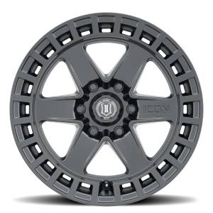 ICON Alloys - ICON ALLOYS RAIDER SAT BLK - 17 X 8.5 / 6 X 135 / 6 MM / 5" BS - 3417856350SB - Image 2