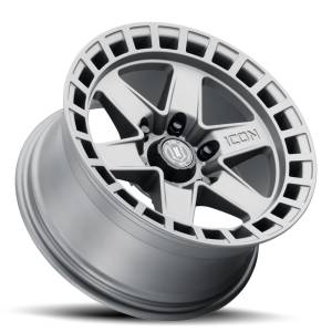 ICON Alloys - ICON ALLOYS RAIDER TITANIUM - 17 X 8.5 / 6 X 5.5 / 0 MM / 4.75" BS - 3417858347TT - Image 3