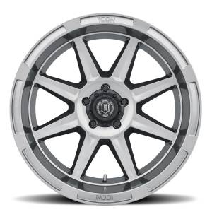 ICON Alloys - ICON ALLOYS BANDIT GUN MTL - 20x10 / 6x135 / -24MM / 4.5" BS - 6020106345GM - Image 2