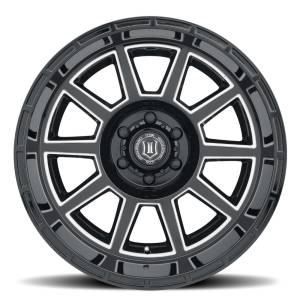 ICON Alloys - ICON ALLOYS RECOIL GLS BLK MIL WIN - 20 X 10 / 6 X 135 / -24 MM / 4.5" BS - 6220106345GBMW - Image 2