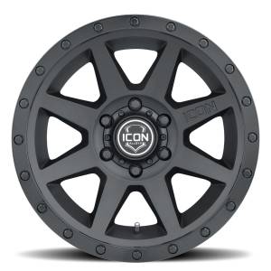 ICON Alloys - ICON ALLOYS REBOUND DBL BLK - 17 X 8.5 / 5 X 150 / 25MM / 5.75" BS - 1817855557DB - Image 2