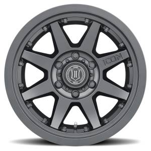 ICON Alloys - ICON ALLOYS REBOUND PRO SAT BLK - 17 X 8.5 / 6X5.5 / 0MM / 4.75" BS - 21817858347SB - Image 6