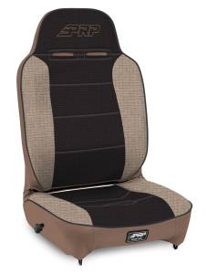 PRP Seats - PRP Enduro High Back Reclining Suspension Seat (Driver Side) - Tan / Black - A13011044-64 - Image 1