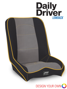 PRP Seats - PRP Daily Driver Low Back Suspension Seat - A140112 - Image 1