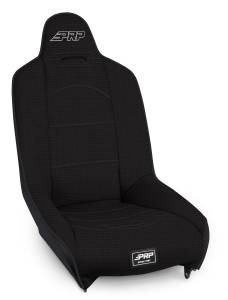 PRP Seats - PRP Roadster High Back Suspension Seat - All Black - A150110-50 - Image 1